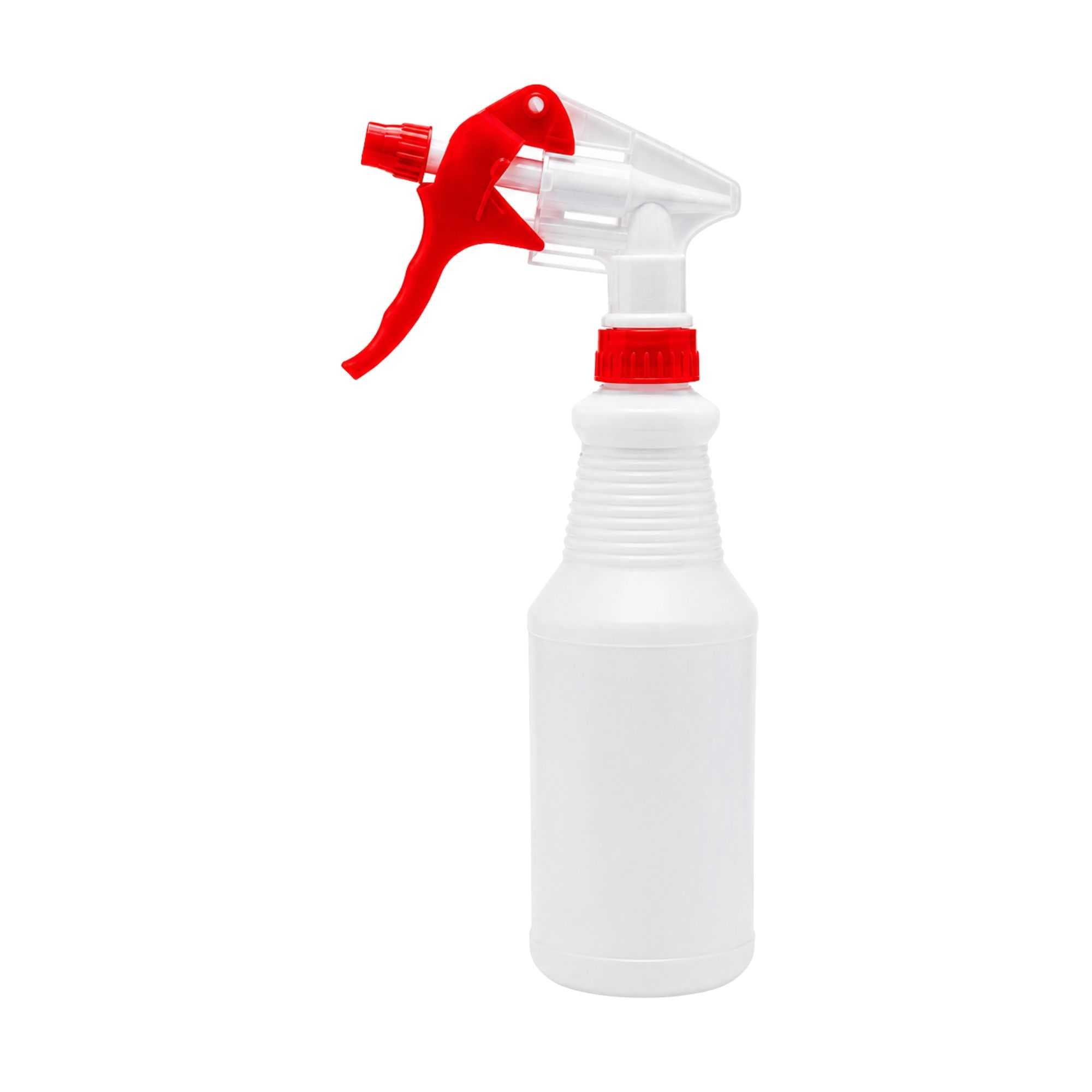 RW Clean 25 oz Red Plastic Spray Bottle - Adjustable Nozzle - 1 count box