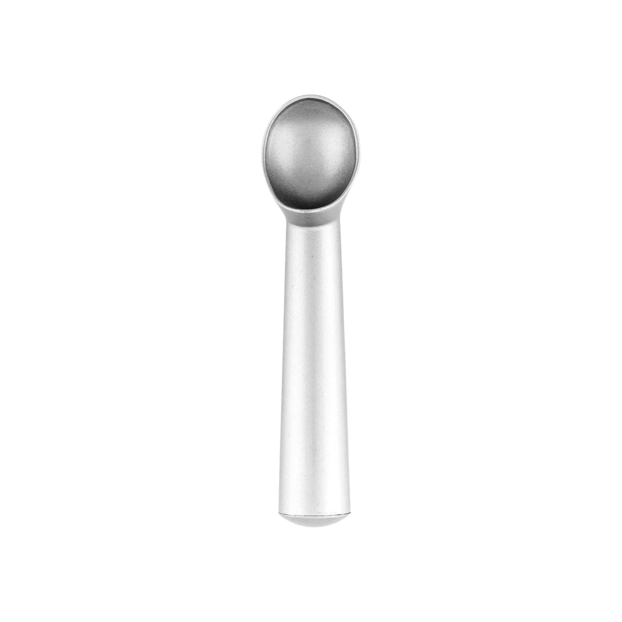 3.0 Oz Cast Aluminum Ice Cream Scoop / Dipper - 7 Inch, Silver, Ships From USA