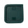 Met Lux Square Green Plastic Food Storage Container Lid - Fits 2 and 4 qt - 10 count box