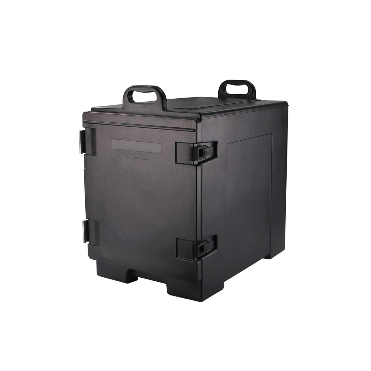 Cater Tek Rectangle Black Food Pan Carrier - Insulated, Front Loading - 16 3/4" x 24" x 25" - 1 count box