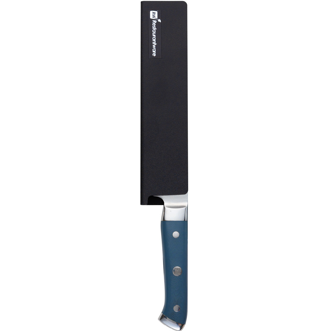Sensei Black Plastic Knife Blade Cover / Guard - 8 1/2" x 2" - 1 count box