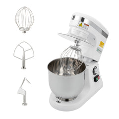 Hi Tek 5 qt Electric Stand Mixer - Includes Dough Hook, Whisk and Beater - 1 count box