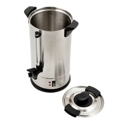 Restpresso 3 gal Silver 13/0 Stainless Steel Coffee Urn - 67 Cup - 8 3/4