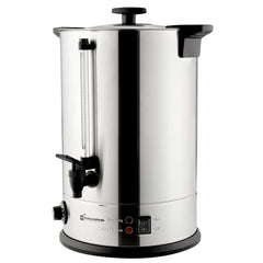 Restpresso 5 gal Silver 13/0 Stainless Steel Coffee Urn - 128 Cup - 11 1/2