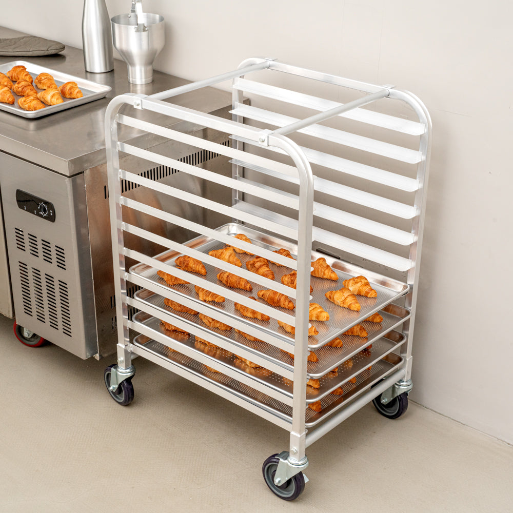 Kitchen Tek 10 Pan - Bun / Sheet Pan Rack - End Load, Half Height - 1 ...
