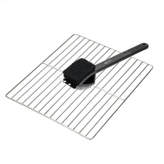 Met Lux Grill Brush / Scraper - with Scouring Pad - 15