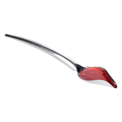 Pastry Tek Stainless Steel Drawing / Decorating Spoon - 8 3/4