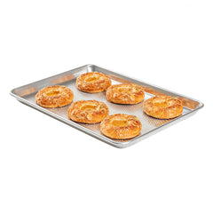 Met Lux Aluminum Half Size Baking Sheet - Perforated, Heavy Duty - 18