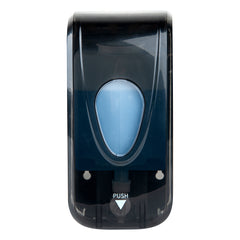 Clean Tek Professional 33 oz Black Manual Soap Dispenser - for Gel or Liquid Soap - 1 count box