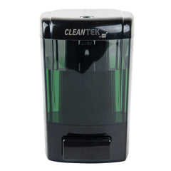 Clean Tek Professional 24 oz Black Manual Soap Dispenser - for Gel or Liquid Soap - 1 count box