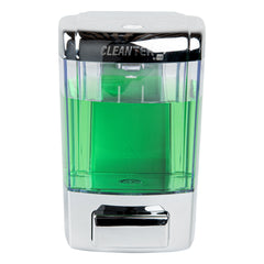 Clean Tek Professional 24 oz Clear Manual Soap Dispenser - for Gel or Liquid Soap - 1 count box