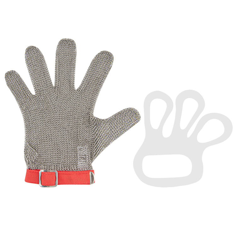 Herda Level 9 Cut Proof Gloves Chainmail Gloves Kitchen Gloves for Fish  Meat Cutting Wood Carving Whittling Oyster Shucking Safety Butcher Work :  : Industrial & Scientific