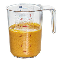 RW Base 1-cup Clear Plastic Measuring Cup - 3 3/4