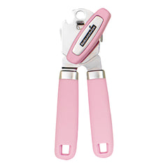Comfy Grip Pink Stainless Steel Can Opener - 7 3/4