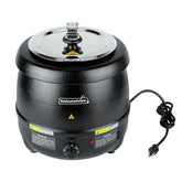 Hi Tek 10 qt Black Soup Kettle Warmer - 110V, 800W - 1 count box