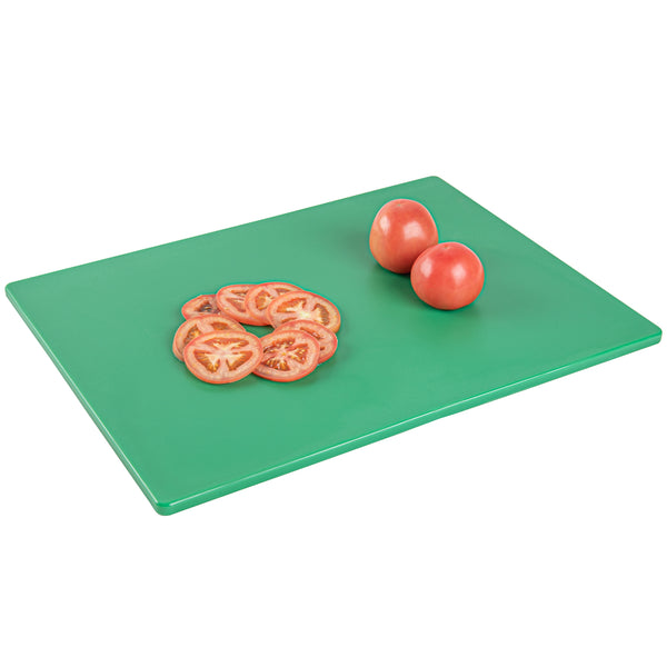 Chef 101 Green Plastic Cutting Board - 20