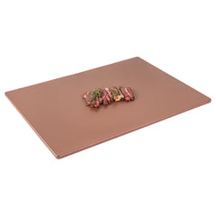 Chef 101 Brown Plastic Cutting Board - 24
