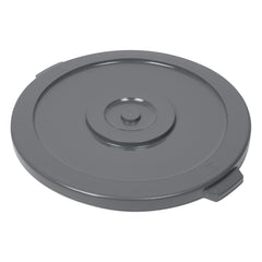 RW Clean Gray Plastic Commercial Trash Can / Ingredient Bin Lid - Fits 32 gal - 1 count box