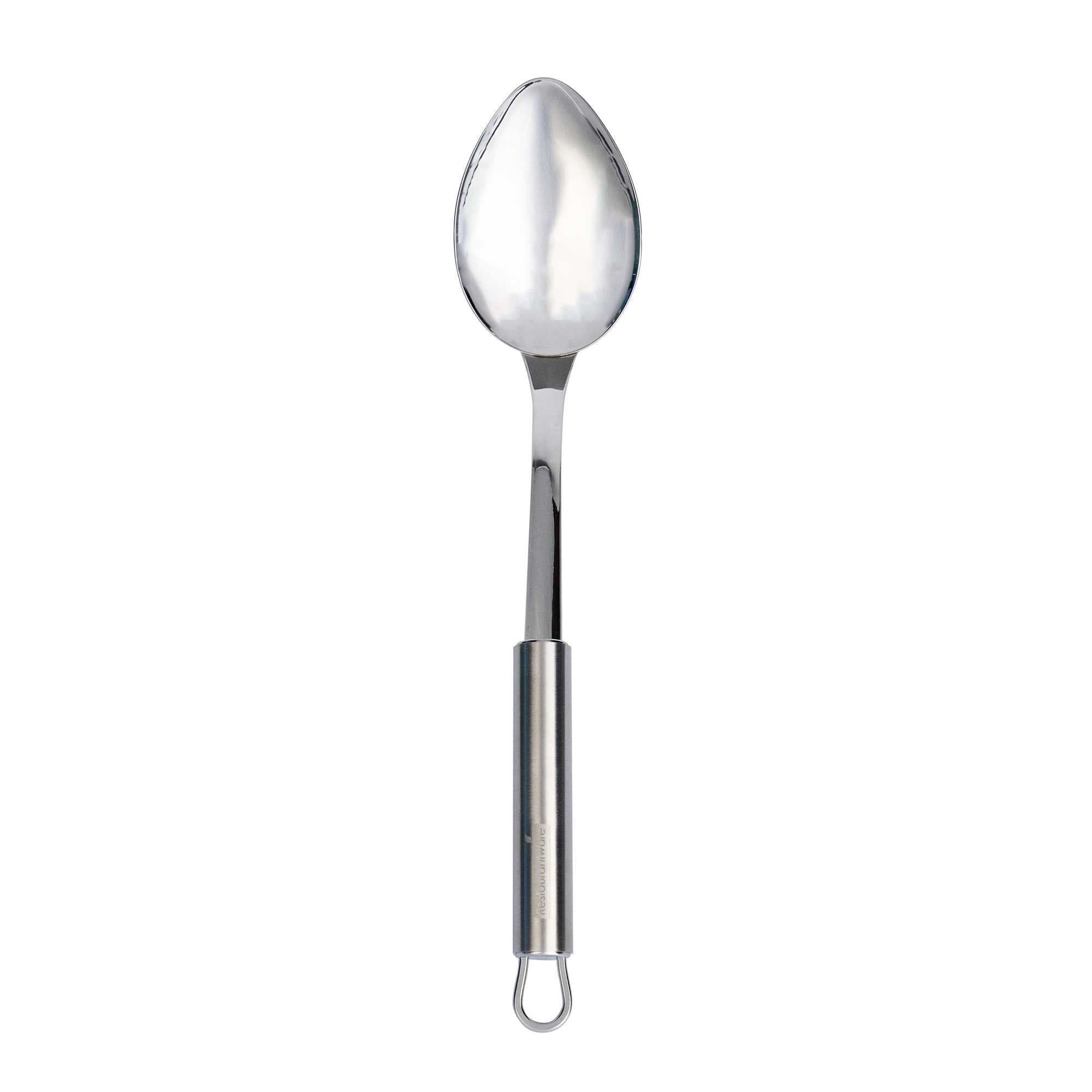 German Standard Stainless Steel Serving Spoon - Solid - 12 1/4'' - 36 count box