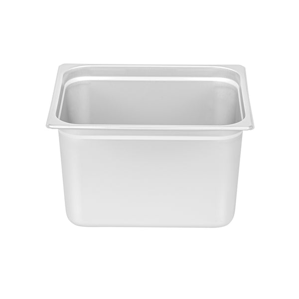 TOPZEA 4 Pack Half Size Hotel Pans, 1/2 Size 4 Deep Stainless Steel TOPZEA 4 Pack Half Size Hotel Pans, 1/2 Size 4 Deep Stainless Steel