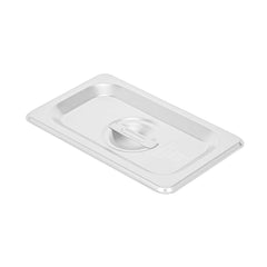 Kitchen Tek Stainless Steel Lid - Fits 1/9 Size Steam Table Pan - 72 count box