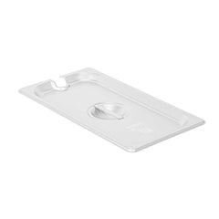 Kitchen Tek Stainless Steel Slotted Lid - Fits 1/3 Size Steam Table Pan - 72 count box