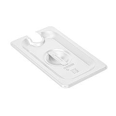 Kitchen Tek Stainless Steel Slotted Lid - Fits 1/9 Size Steam Table Pan - 72 count box