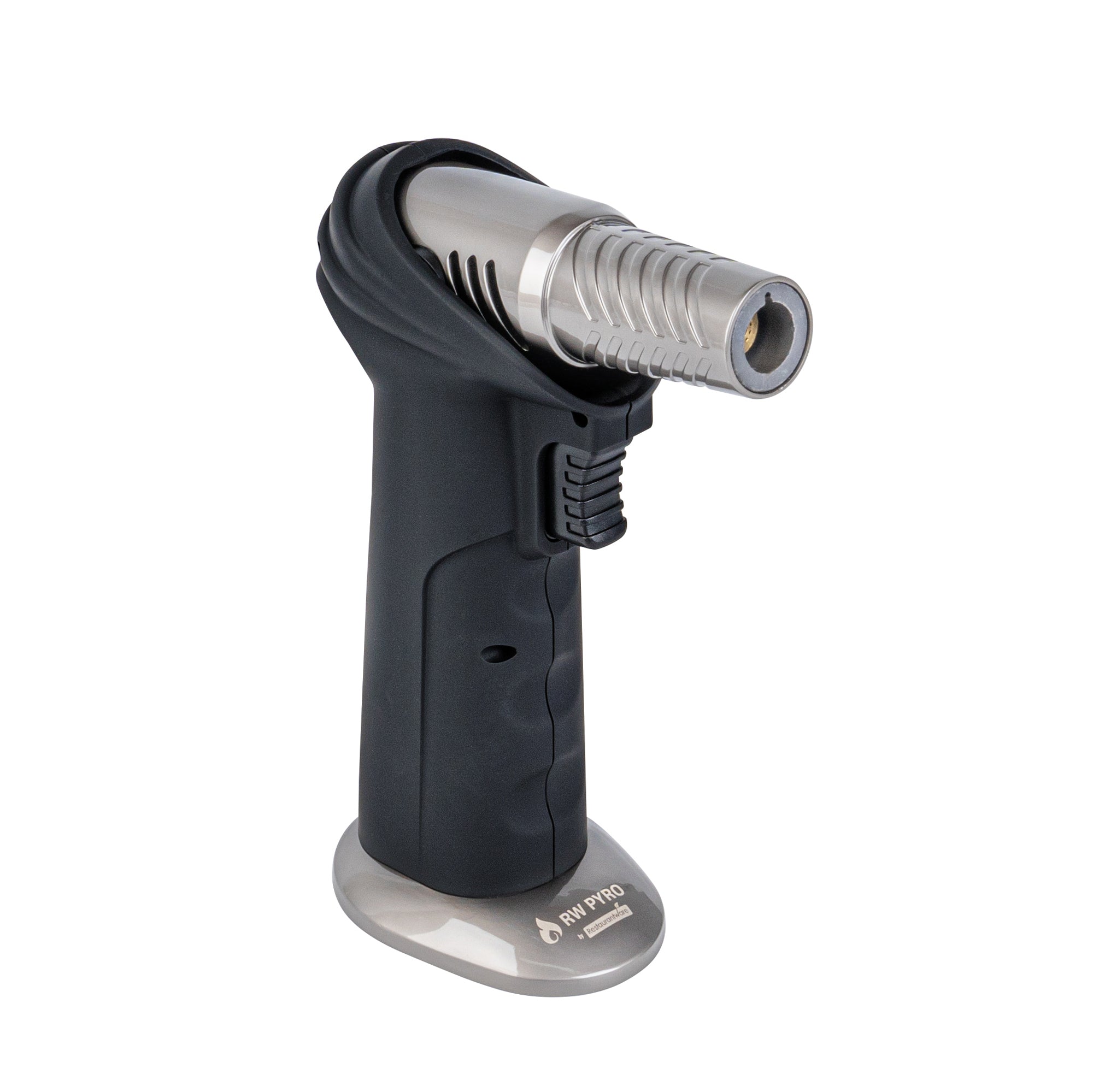 RW Pyro Black Butane Kitchen Torch - Adjustable Dial, Rotating Angle ...