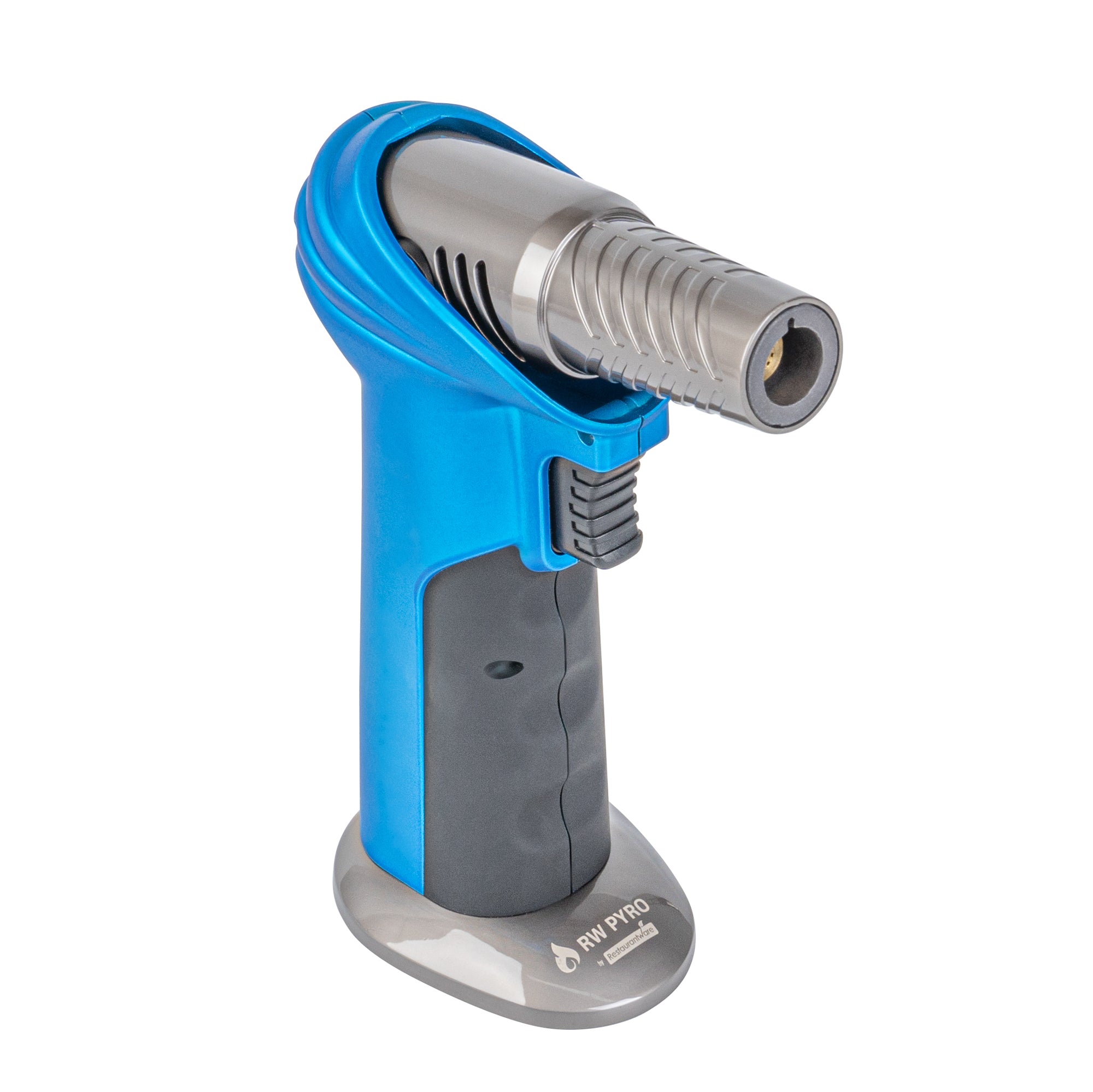 RW Pyro Blue Butane Kitchen Torch - Adjustable Dial, Rotating Angle - 4 ...