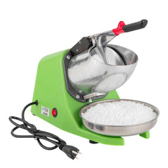 Hi Tek Green Countertop Ice Crusher - 110V, 350W - 4 count box