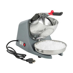 Hi Tek Gray Countertop Ice Crusher - 110V, 350W - 4 count box