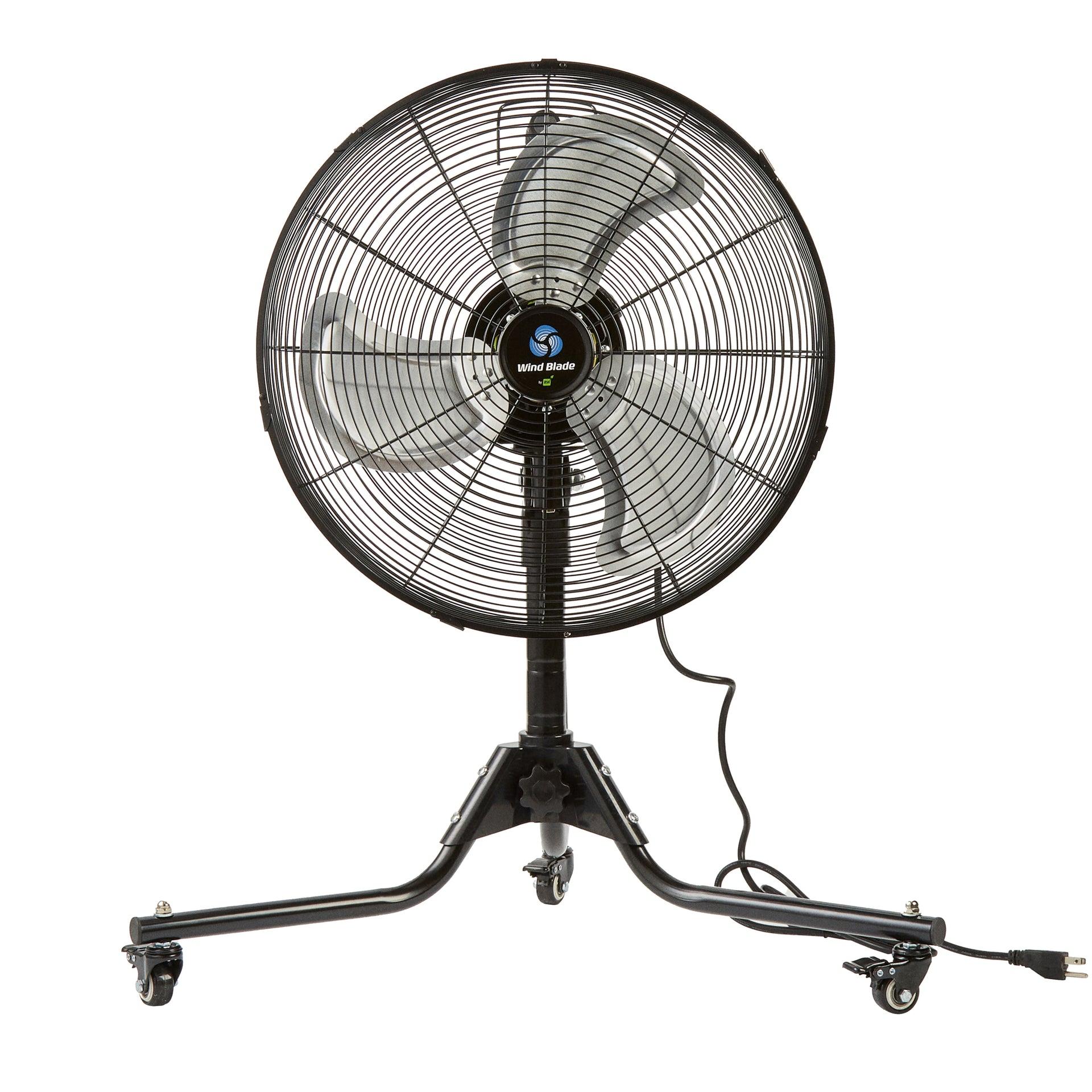 Wind Blade 3-Speed Portable Industrial Floor Fan - Tilt Head, 1/7 HP, 3,900 CFM - 18" - 1 count box