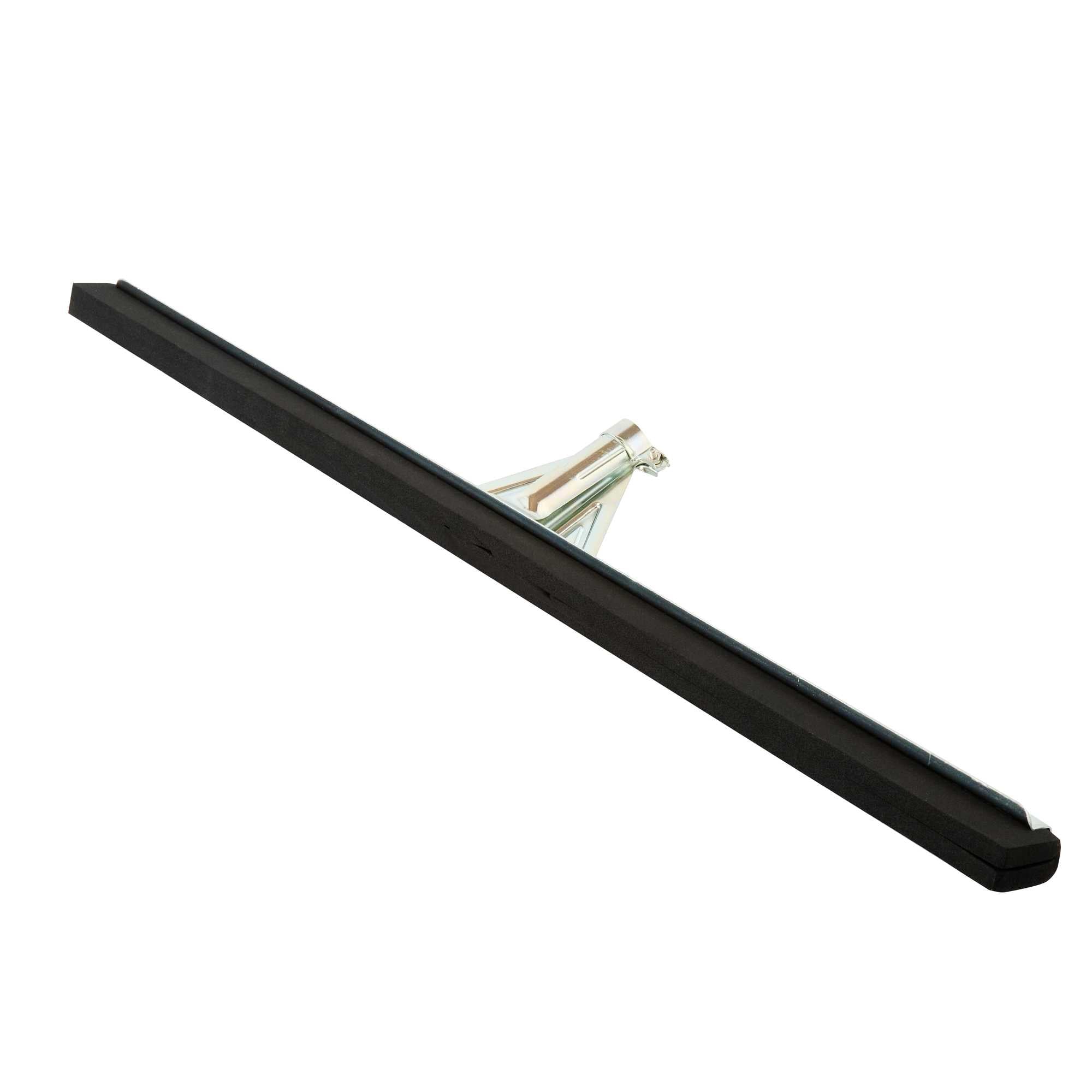 Clean Tek Professional Steel Heavy-Duty Floor Squeegee - Double Rubber - 30" - 12 count box