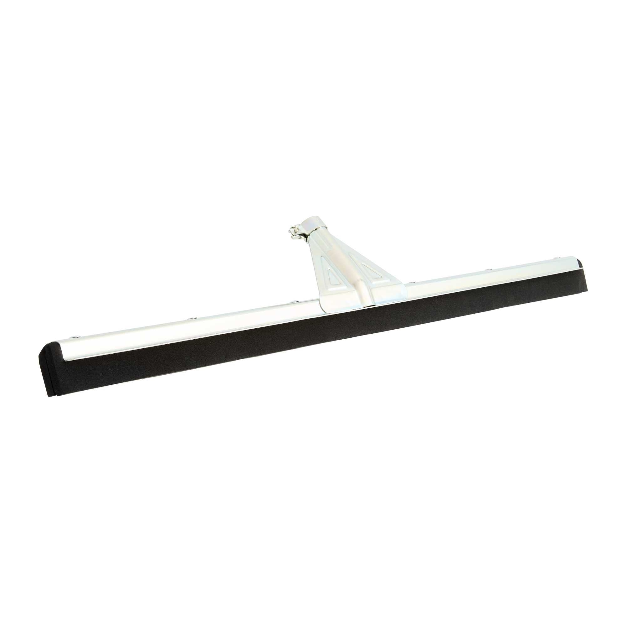 Clean Tek Professional Steel Heavy-Duty Floor Squeegee - Double Rubber - 30" - 12 count box