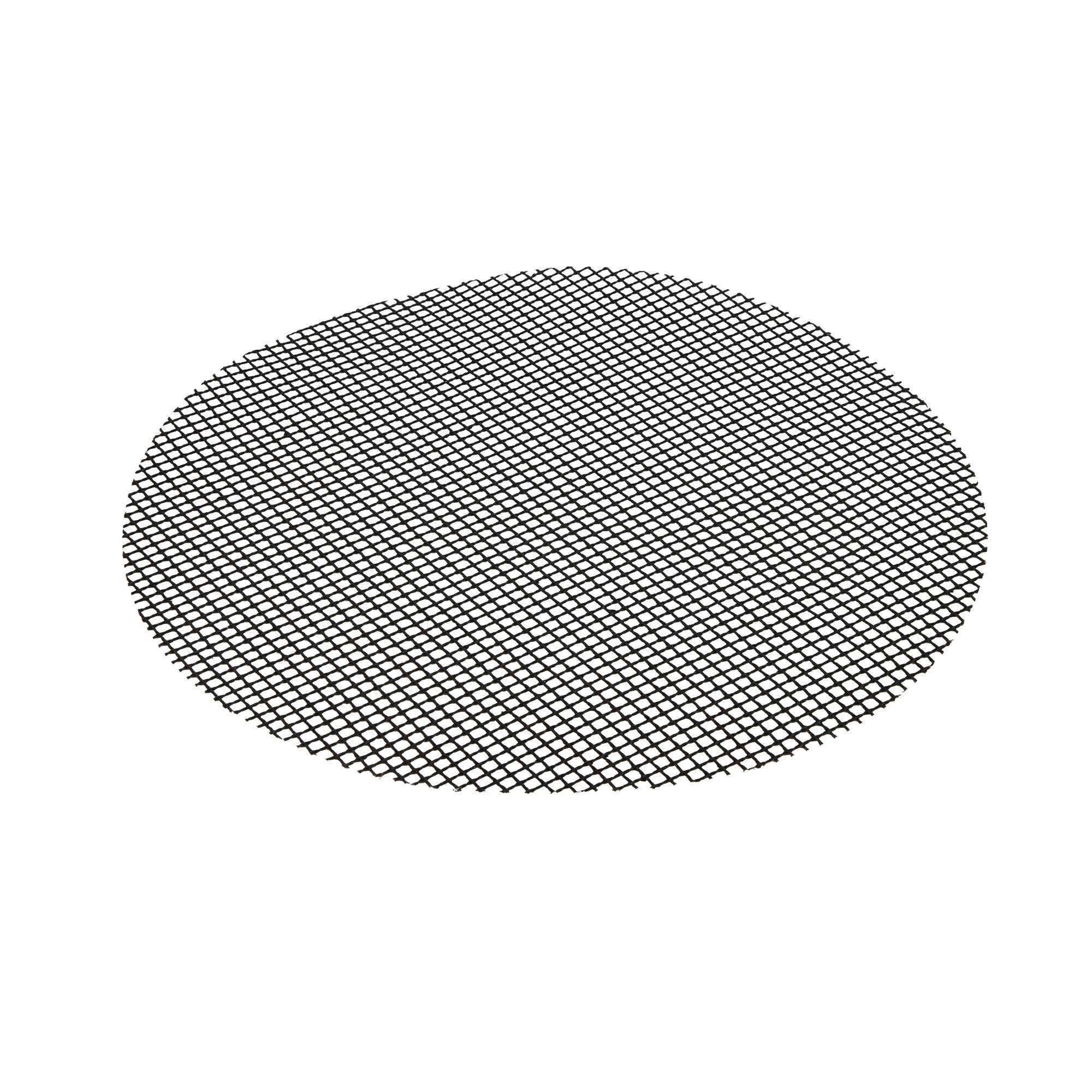 Met Lux Round Fiberglass Reusable Grill Mesh Mat - Non-Stick - 11 3/4" x 11 3/4" - 5 count box
