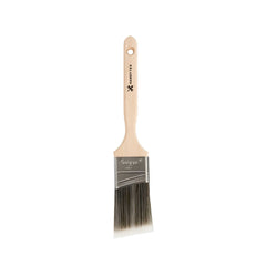 Handy Tek Synthetic Polyester Paint Brush - Angled, Long Handle - 2