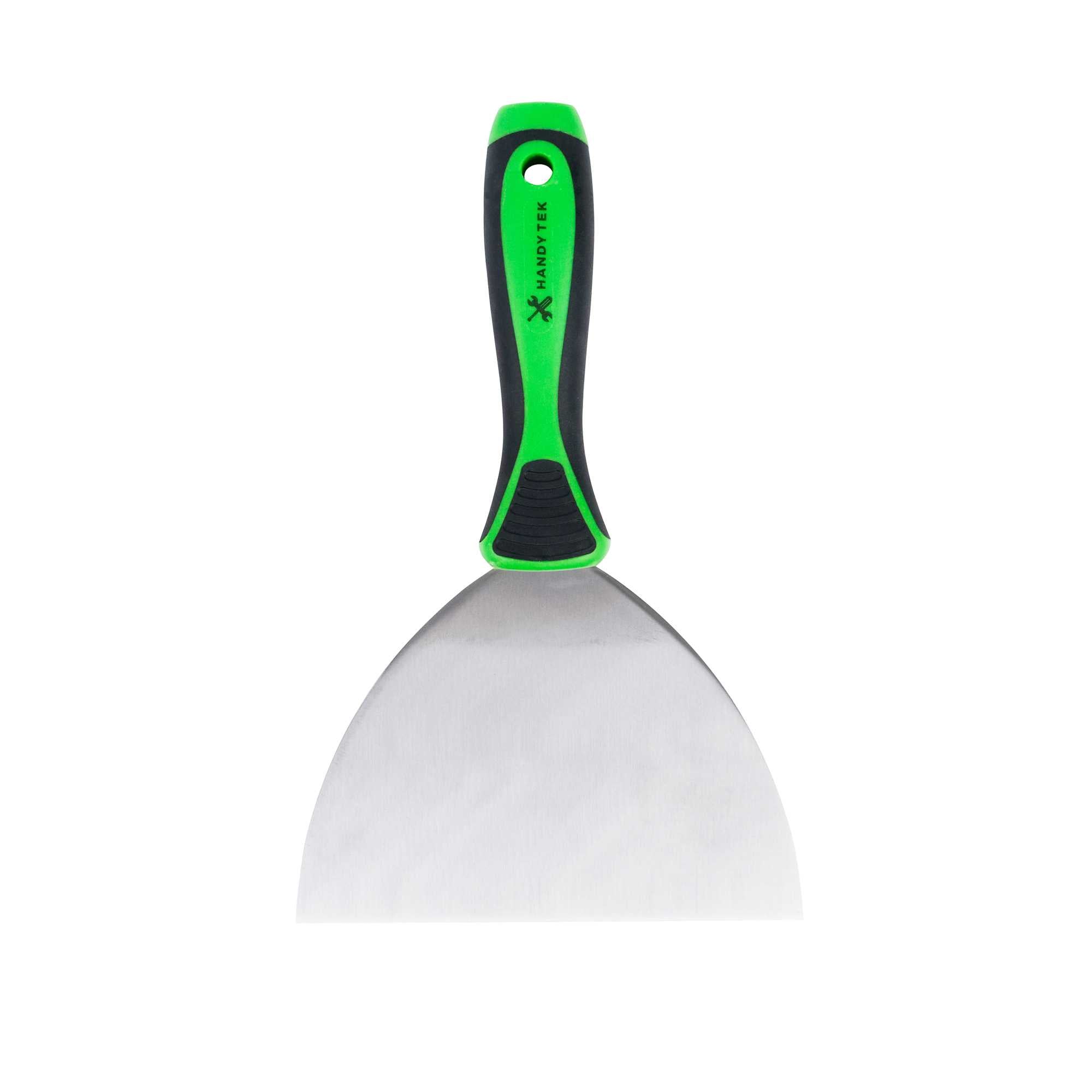 Handy Tek Carbon Steel Joint Knife - Flexible, Soft Grip Handle - 6" - 72 count box