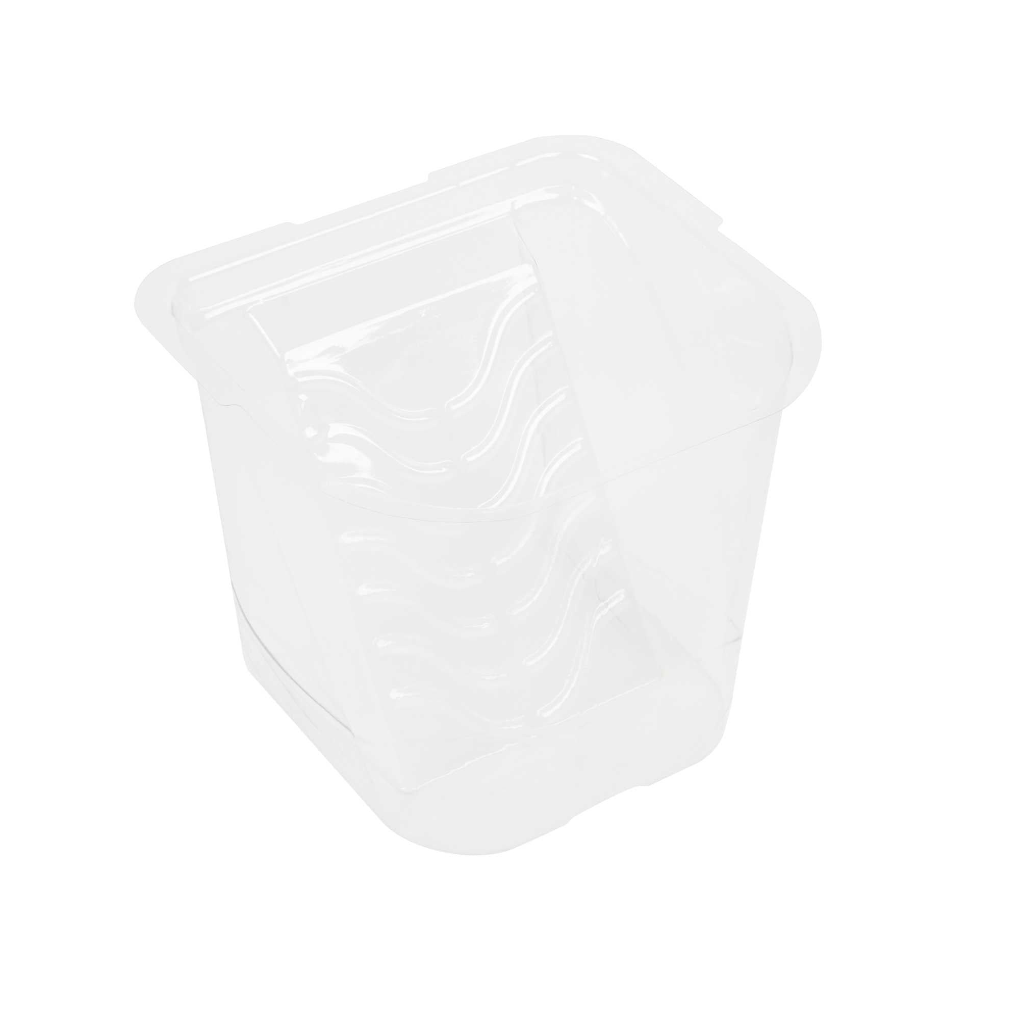 Handy Tek Clear Plastic Paint Pail Liner - Fits 0.5 gal Paint Pail - 7 3/4" x 7" x 6 1/2" - 5 count box