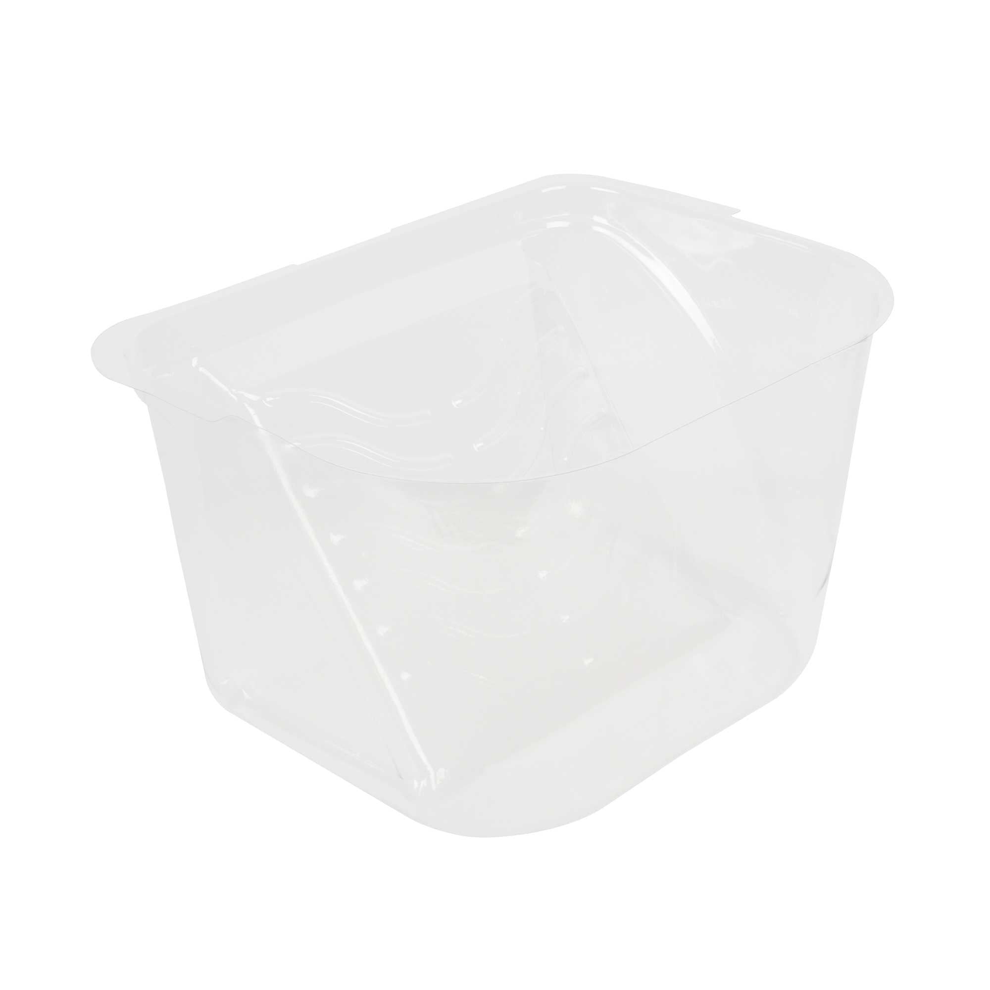 Handy Tek Clear Plastic Paint Pail Liner - Fits 3.5 gal Paint Pail - 15 1/2" x 12 1/4" x 9 1/4" - 5 count box