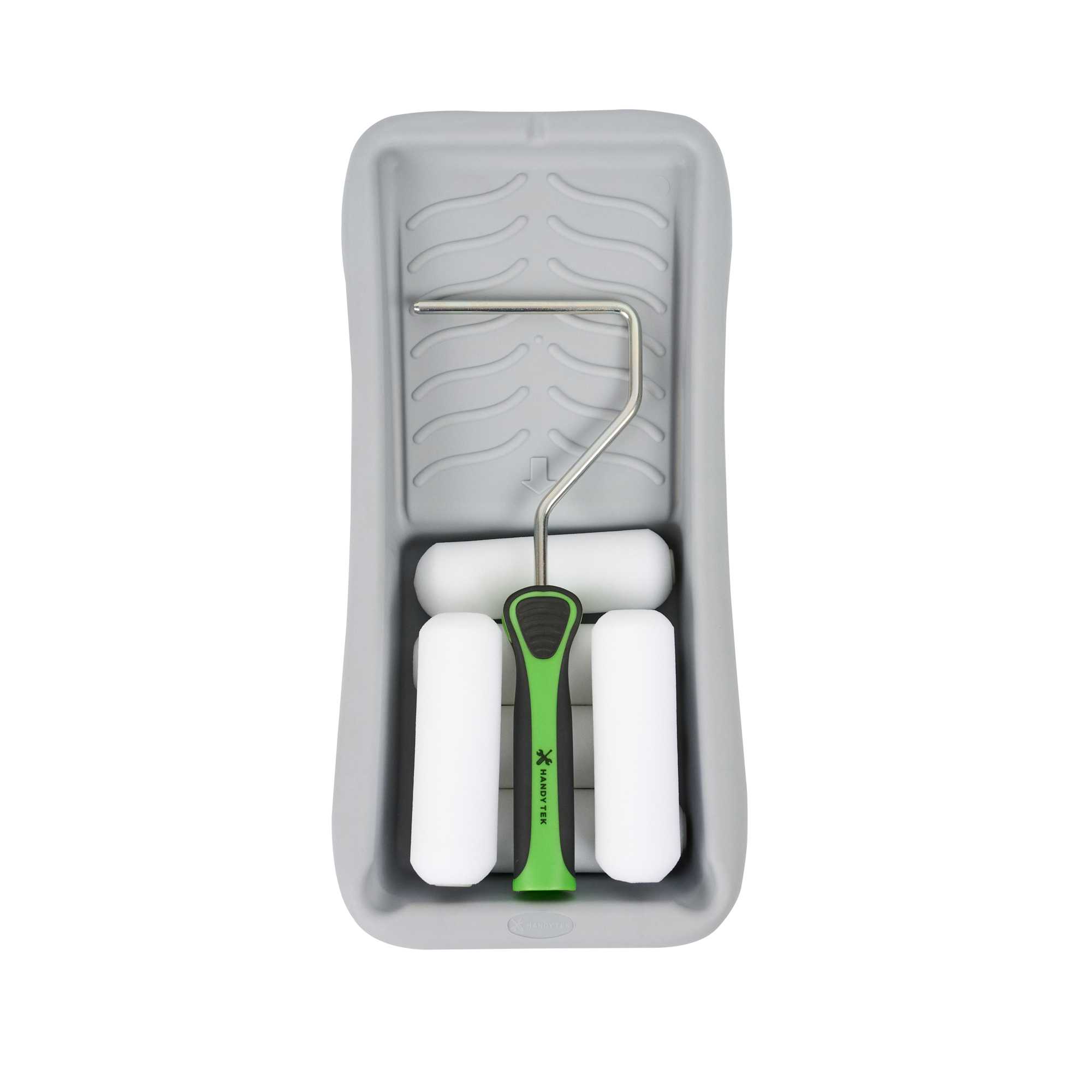 Handy Tek Paint Roller Kit - 8-Piece - 13 3/4" x 6 3/4" x 2 1/4" - 12 count box