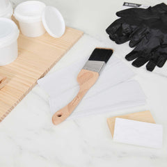 Handy Tek PBT / Nylon Paint Brush - Angled, Ergonomic Handle - 2