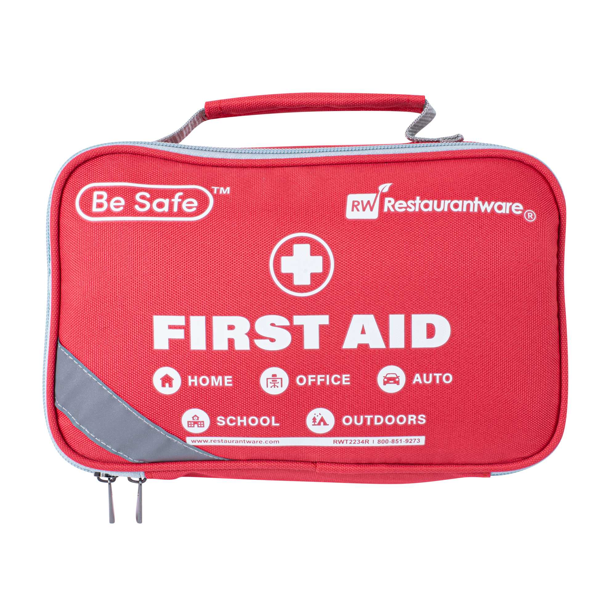 Be Safe 50-Person Class A 2-in-1 First Aid Kit - 258 Piece - 1 count box