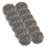 Clean Tek Professional 100g Stainless Steel Scrubber - 10 count box