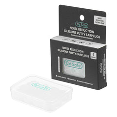 Be Safe Silicone Soft Moldable Putty Earplugs - 6 pairs