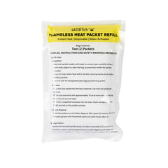 Cater Tek 100g Flameless Disposable Heat Packet Refill - Instant Heat, For Food Warming System - 2 count box