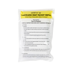 Cater Tek 100g Flameless Disposable Heat Packet Refill - Instant Heat, For Food Warming System - 10 count box