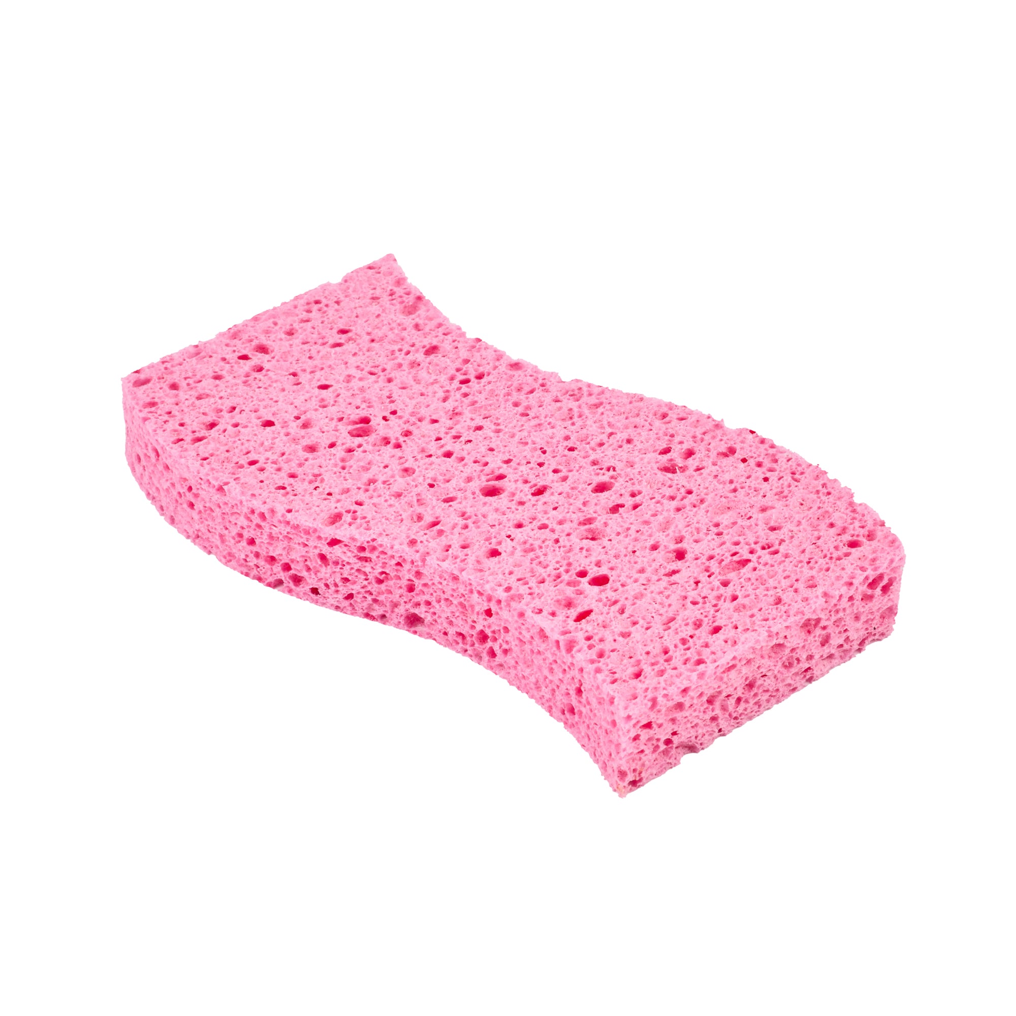 Clean Tek Professional Pink Cellulose Sponge - 6" x 3 1/2" x 3/4" - 60 count box