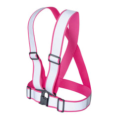 Be Safe Pink High Visibility Safety Suspenders - 1.57