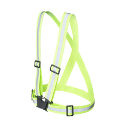 Be Safe Lime High Visibility Safety Suspenders - 0.59