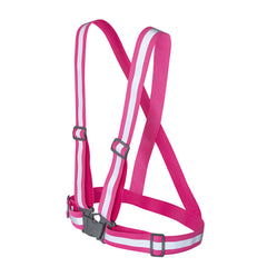 Be Safe Pink High Visibility Safety Suspenders - 0.59